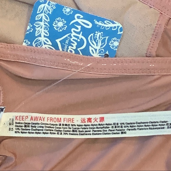 NWT $38 Free People Camilla Bandeau Bralette Small or Medium Vintage Rose Lace - Picture 9 of 13